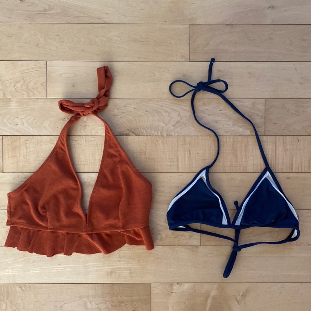 Bathing suit tops, Cupshe and Aerie